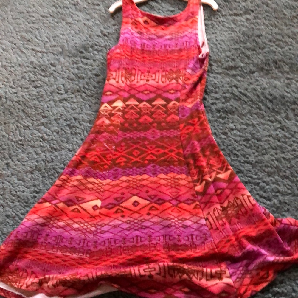 Aztec skater dress